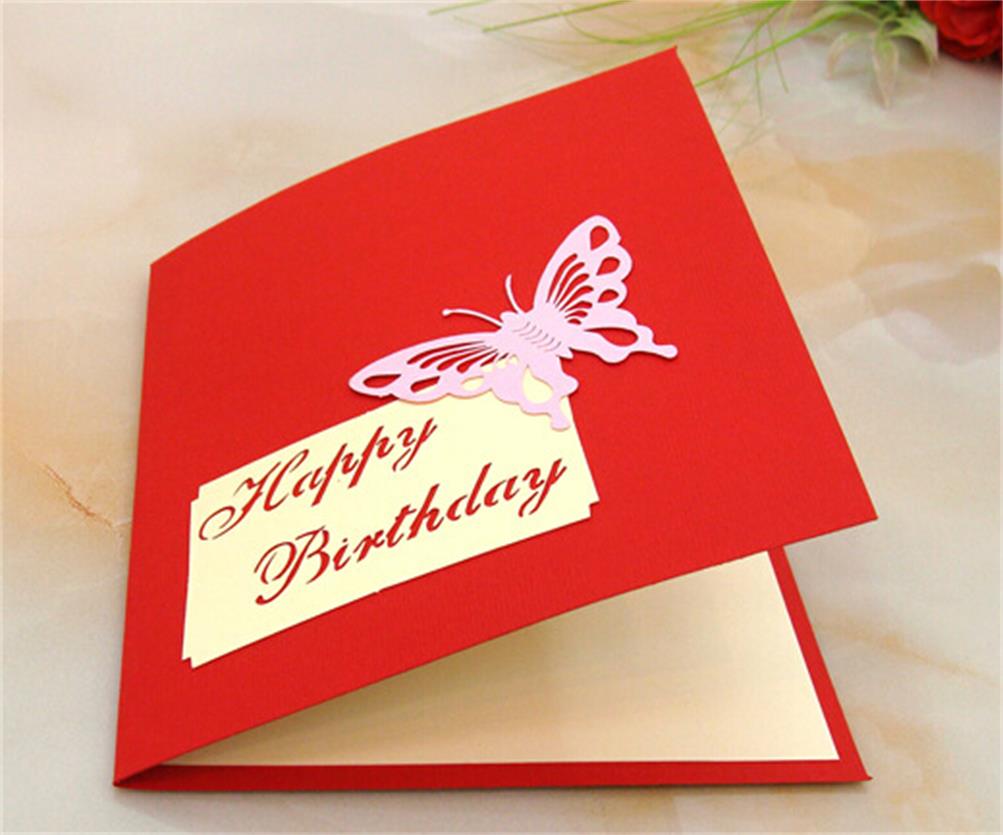 3D Pop Up Greeting Card Love Romantic Birthday Wedding Aniversary Valentine's Day Invitations Greeting Cards: 1