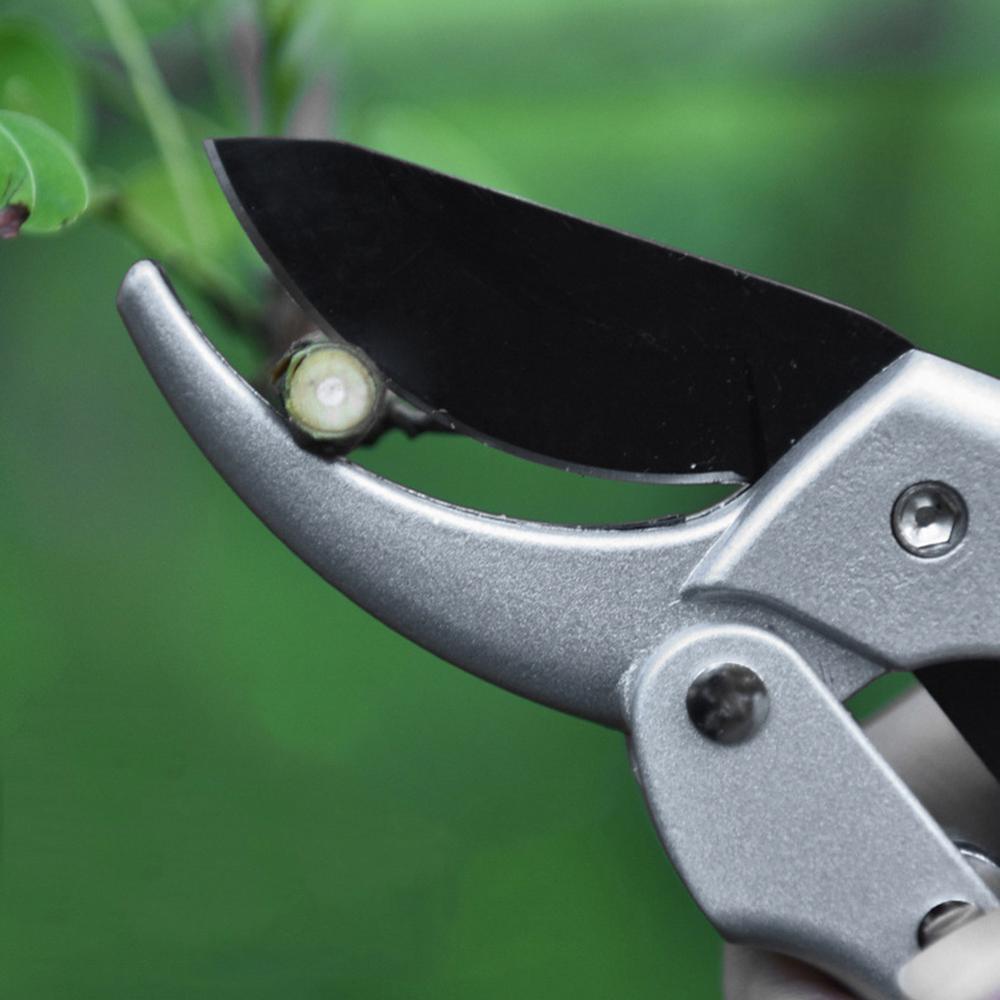 20cm trinquete corte poda de jardín planta recortada hortícola mano podar corte arbusto secador jardín tijera herramienta yunque rama cizalla