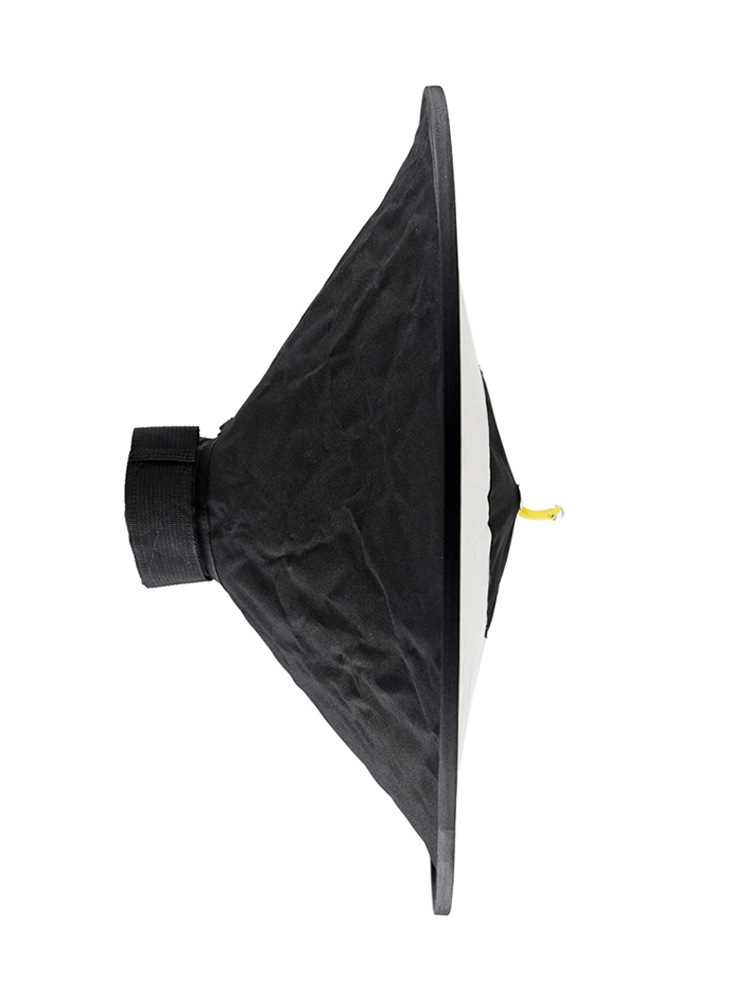 Diffusore Speedlite Flash Softbox Flash a cono rotondo pieghevole portatile da 44 cm per accessori per studio fotografico
