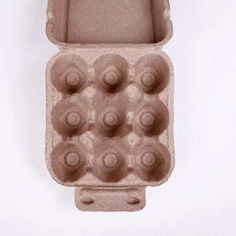 chicken Egg Cartons 100% recycled materials Bulk Blank Egg Cartons 9-count Egg Cartons