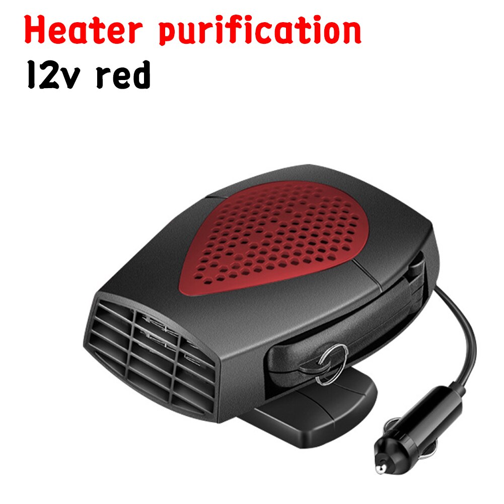 Auto Heater 5 In 1 Luchtreiniger 12V Cooler Droger Voorruitverluchting Ontdooier Warm Ventilator Voor Auto 'S