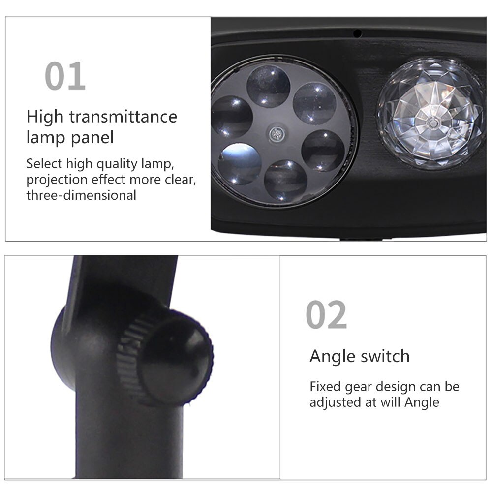 Christmas Halloween Projector 11 Movies Halloween Party Christmas Santa Claus Projection Lamp Window Movie Projector