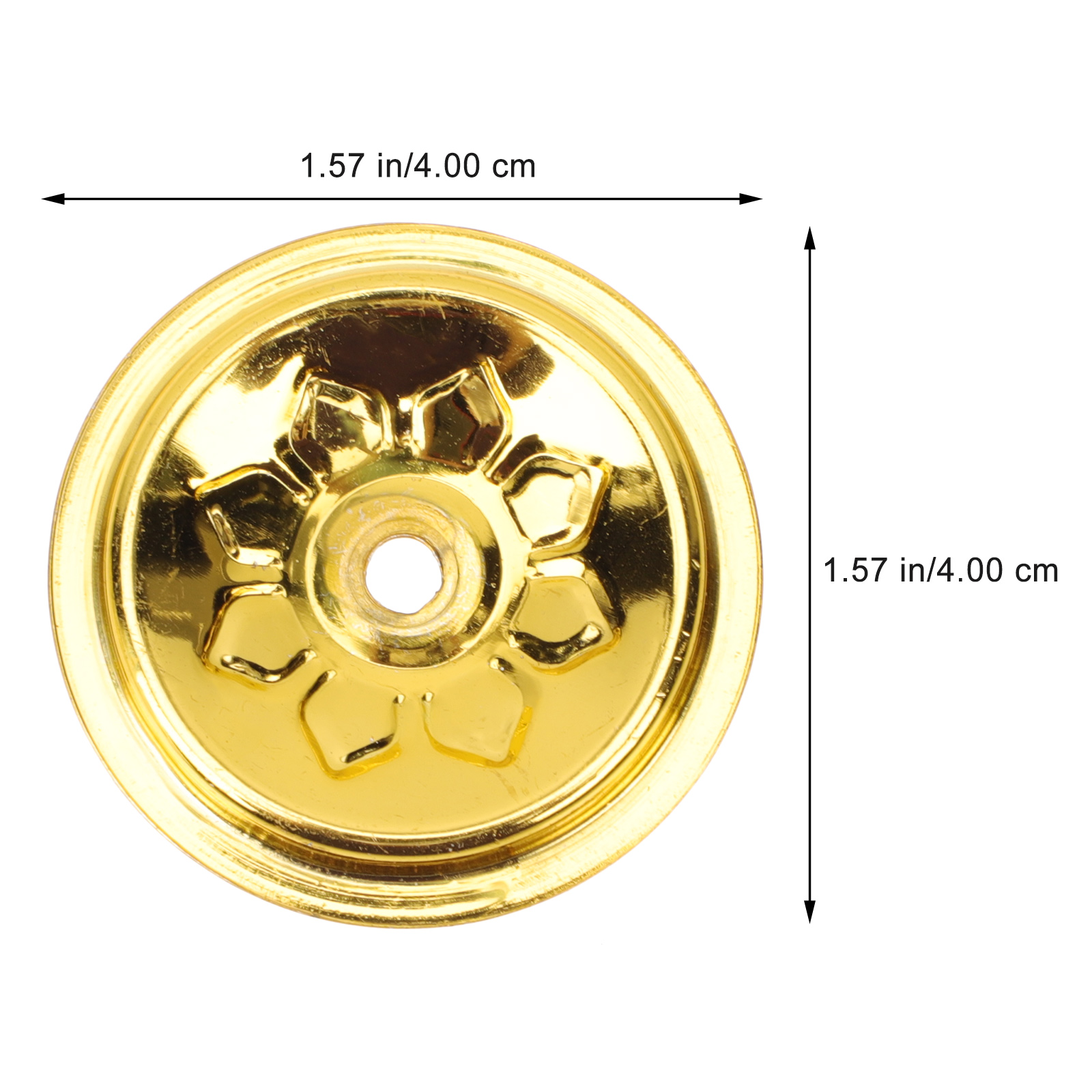 10 Pcs Holders Floating Wick Holder Oil Floating Holders Oil Lamp Floating Wick Holder for Temple Shop