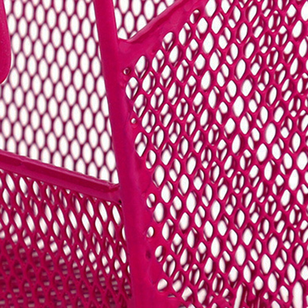 Metal Mesh Dorm Bedside Hanging Basket Wire Bookcase Shelf Rack Bunk Organizer