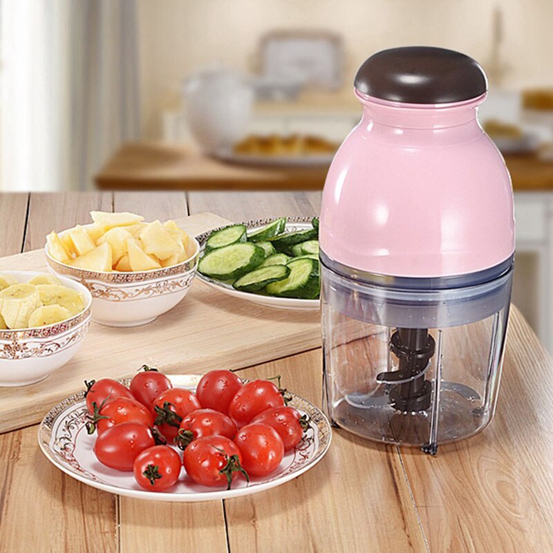 Mini Multipurpose Electric Food Processor Meat Grinder Vegetable Chopper Fruit Blender Mincer WXV