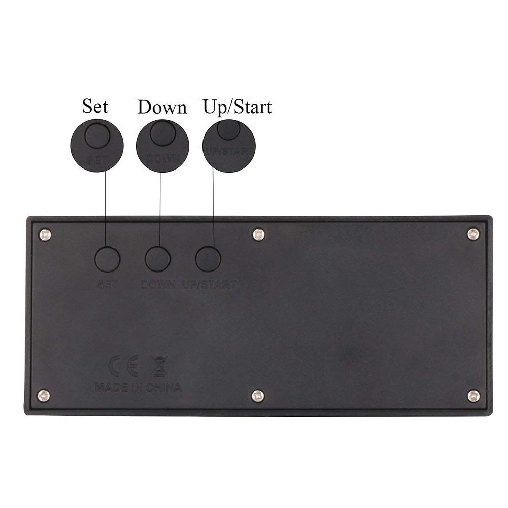 999 Days Countdown Clock LCD Digital Screen Lab Kitchen Timer Event Reminder For Wedding Retirement Lab Cooking Kitchen Watering