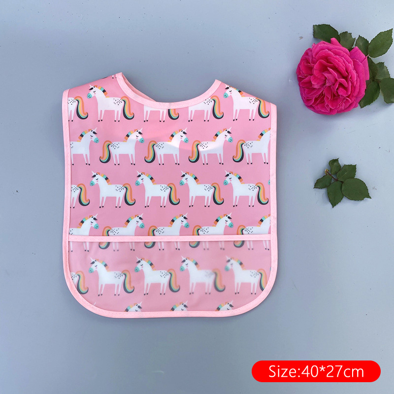 Wasserdicht Karikatur Waschen-freies EVA Bandana Fütterung Lätzchen für Baby Kleinkind 1 ~ 6 Jahre alt Baby Junge Mädchen zeug Spucktuch Kleinkind Schal