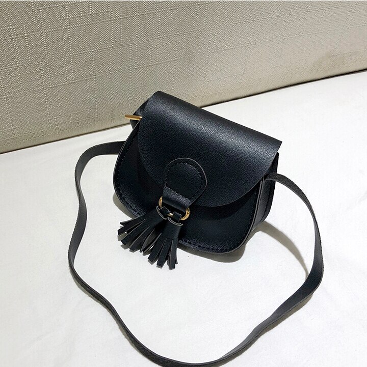 Tamara Neue freundlicher Mädchen Frauen Kleine Schulter Tasche Leder Taille Tasche Crossbody Handtasche Damen: Schwarz