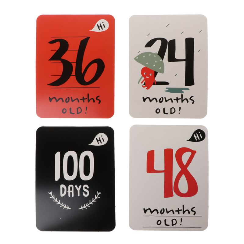 20 Stks/set Voor Geheugen Baby Zwangere Vrouwen Maandelijkse Foto Sticker Fun Maand 1-12 Milestone Kaarten