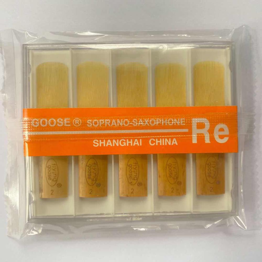 Cañas bB Soprano Sax 10 Uds para principiantes y practican Shanghai FlyingGoose Strength 2,0/2,5/3,0 para la opción