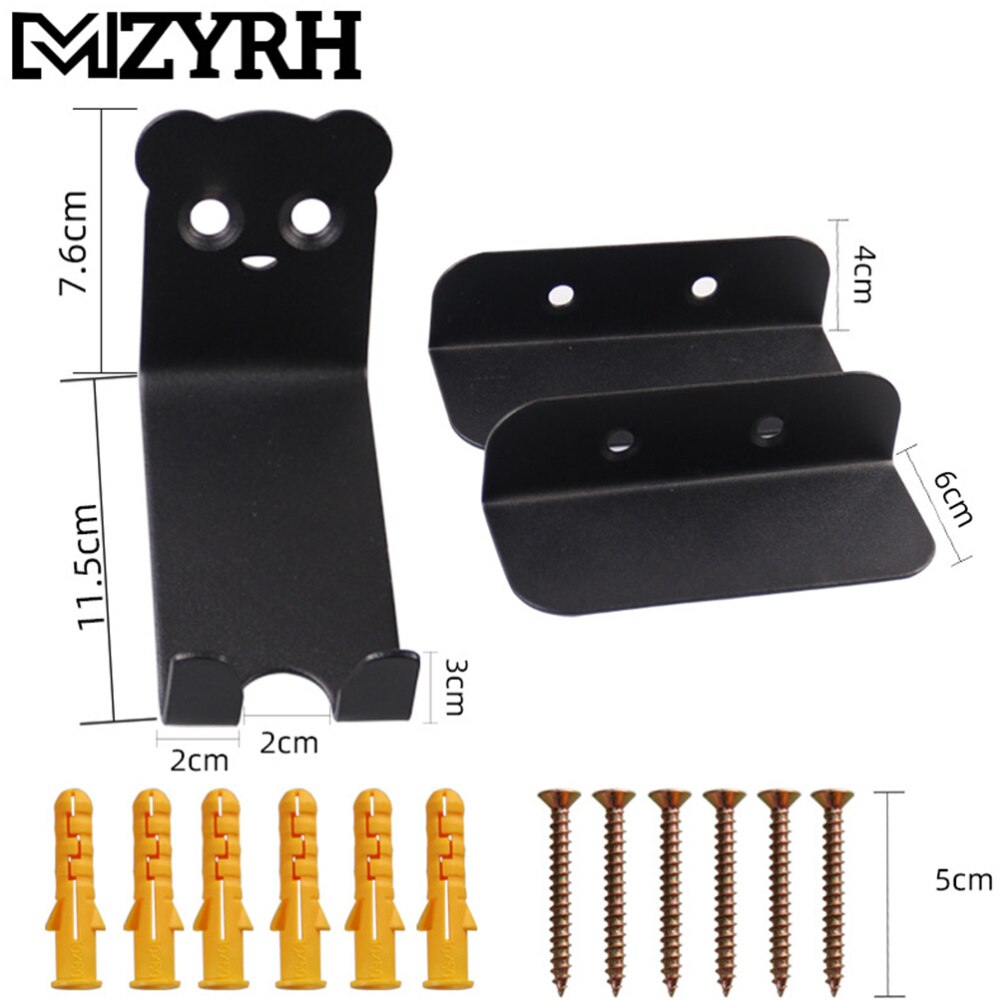 Bike Wall Mount Horizontal Indoor Storage Rack Bike Hanger Storage Hook