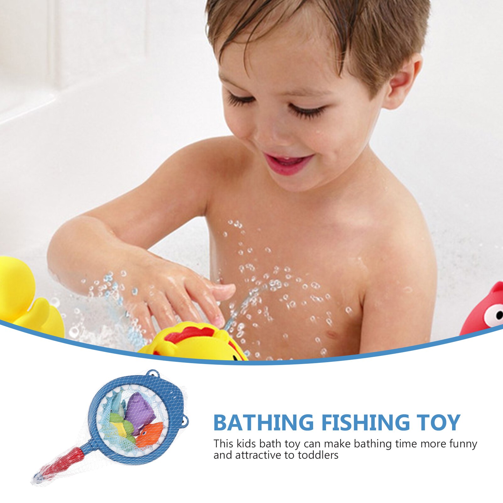 1 einstellen babybadewanne quietschangel angelspiel dusch-drückspiel