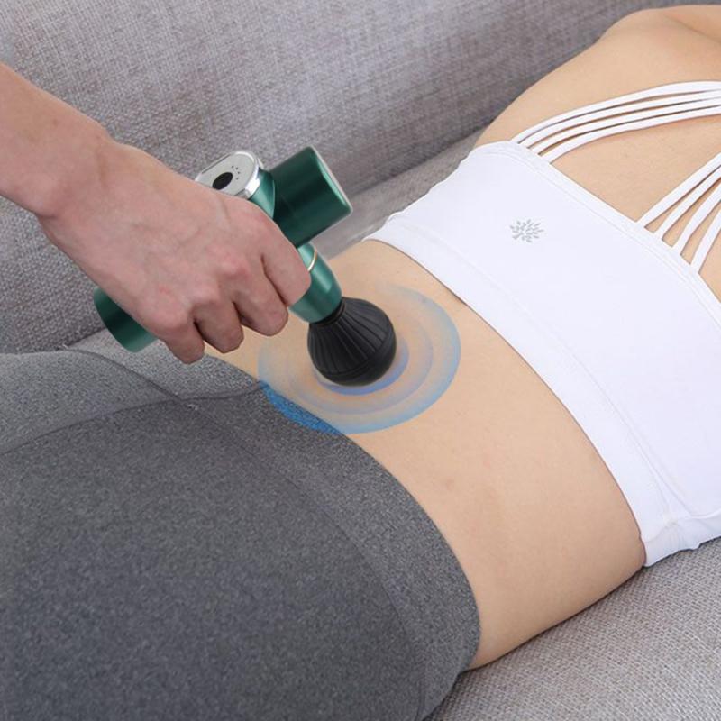 Hoge Frequentie Elektrische Massage Gun Spierstimulator Fascial Massager Body Ontspanning Therapie Vibrator Ontspannen Vormgeven Afslanken