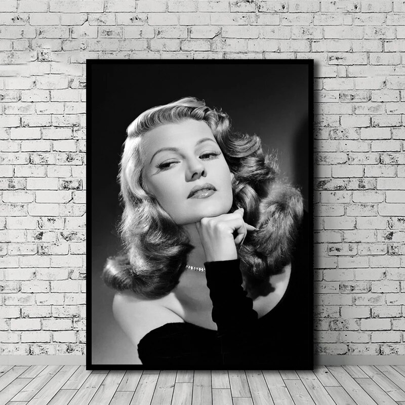 Obraz Rita Hayworth ściana Sztuka HD seksowny dama taniec prezent wydrukowany plakat moduł na płótnie obrazy robić dekoracji mieszkania robić salonu