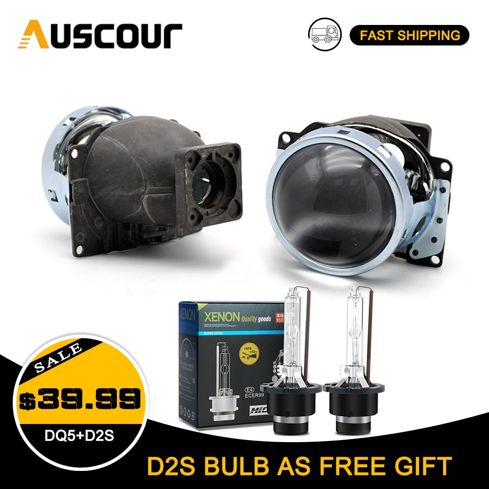 3.0inch Koito Q5 Bi Xenon Projector Lens Car Headlight d2s fast start xenon Bulb lamp fit for D1S D2S D2H D3S D4S