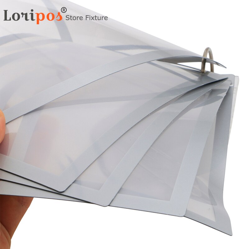 5 Pages Photo Album Wooden Base Desk Label Sign Frame A6 Sleeve Photo Picture Poster Menu Stand Holder For Advertising