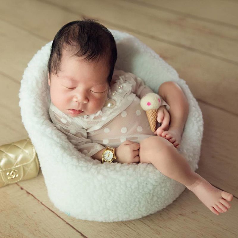 Neugeborenen Baby Fotografie Requisiten Mini Posiert Sofa Sitz Kleinkind Foto Schießen Stuhl Fotografia Zubehör