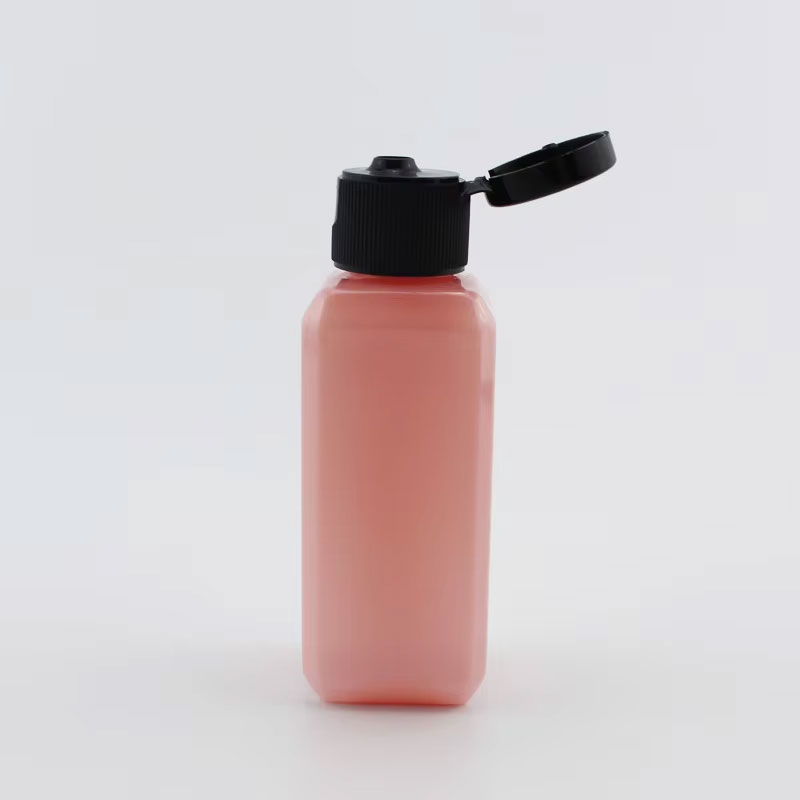 30 stk. 50ml tomme 100ml firkantede plastflasker med skrukork, reisebeholdere til kosmetikk, prøveemballasje til personlig pleie