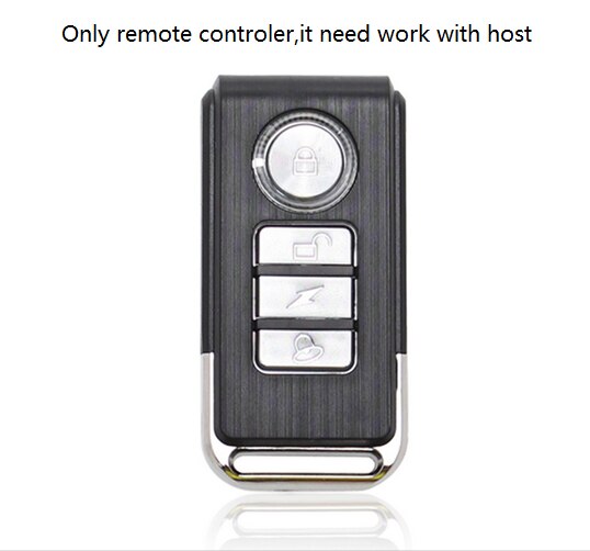 Darho Wireless Security Alarm Bell Kit Window Door Magnetic Sensor Detector Home Safety System Alert With 2 Remote Control: remote controler