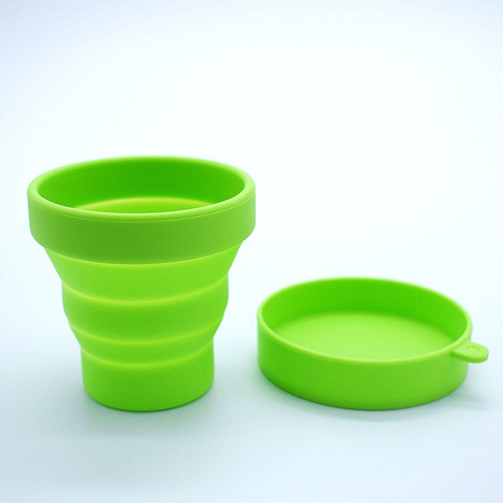 10 pièces pliable stérilisateur coupe coupe menstruelle Silicona Flexible menstruel stérilisant tasse Copa Mestrual Esterilizador pour femme: Green