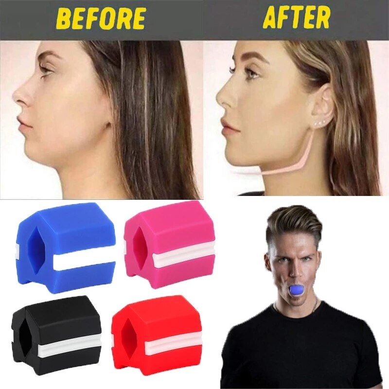1-3PC visage Masseter hommes visage pop n aller bouche mâchoire mâchoire Muscle exercice mâcher balle mâcher morsure briser la formation