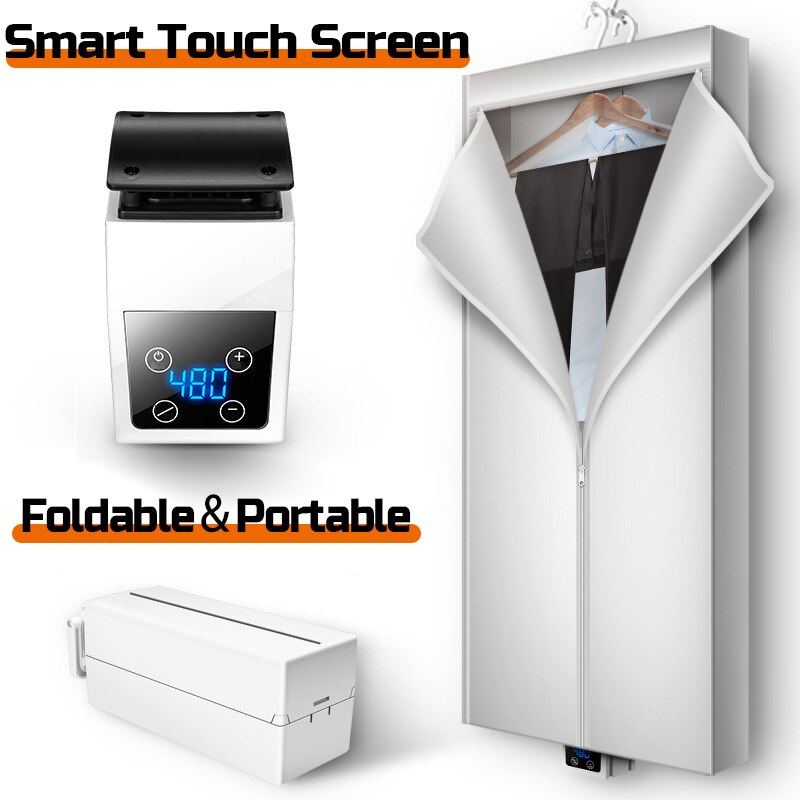 Mini Portable Foldable Household Electric Clothes Fast Drying Clothing Rack Multifunctional Drying Machine Warm Air Heating Drye