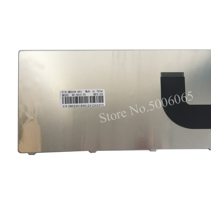 clavier d'ordinateur portable US pour Acer Aspire 7740 7740G 7750 7750G 7750Z 7235 7235G 7250 7251 7250G 5542G US clavier