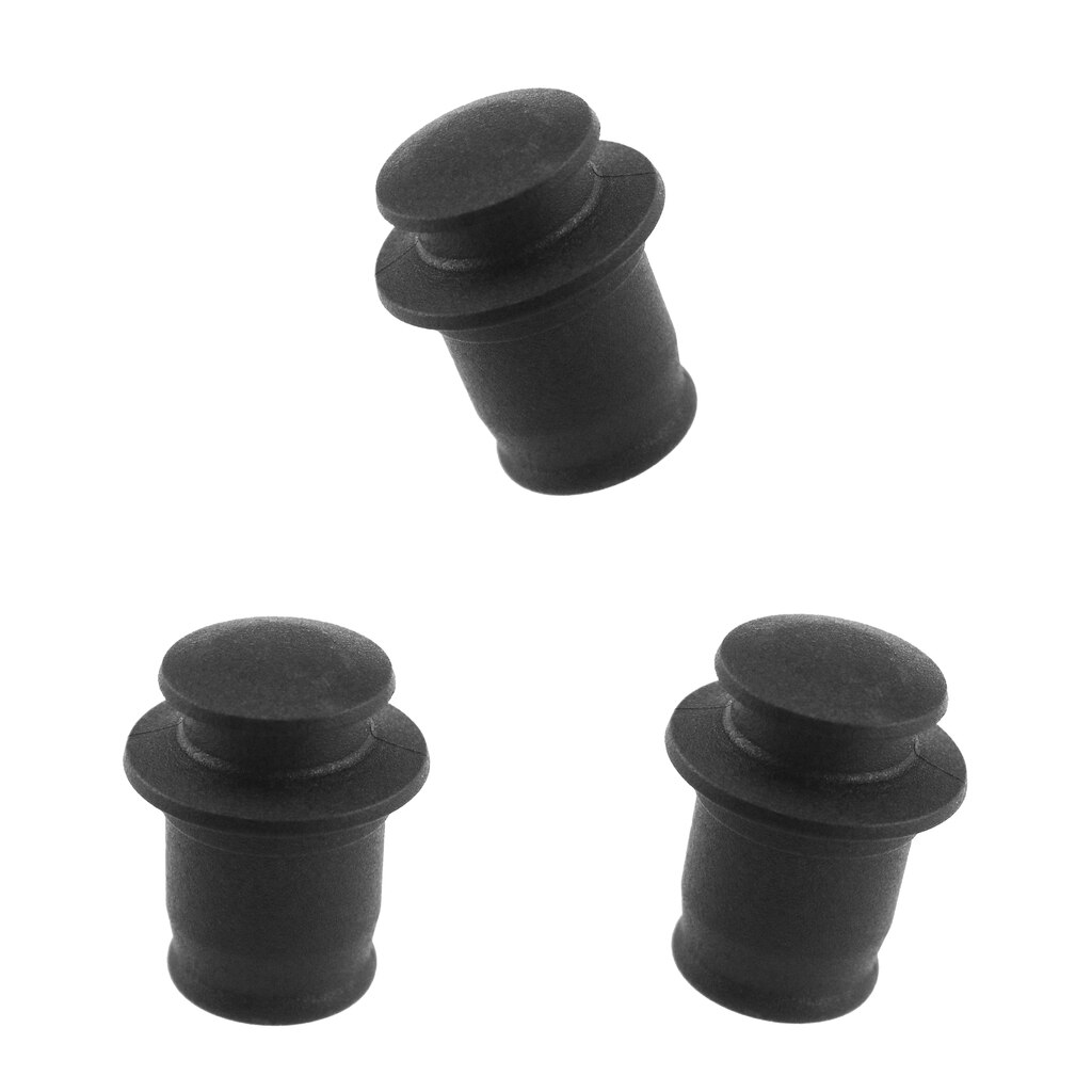 Pack de 3 ABS allume-cigare 12V | Plastique pour voiture, prise d'allume-cigare cache-poussière, capuchon adapté aux prises de briquet, taille 0.83 à 0.87 pouces