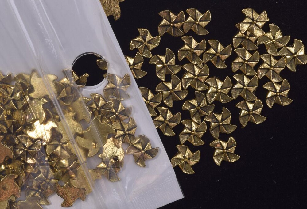 50pcs 8 styles Antique Bronze miel abeille breloques ongles déco abeille breloque pour ongles gel courrier vernis /bijoux artisanat breloques, JH-44: 355-50pcs