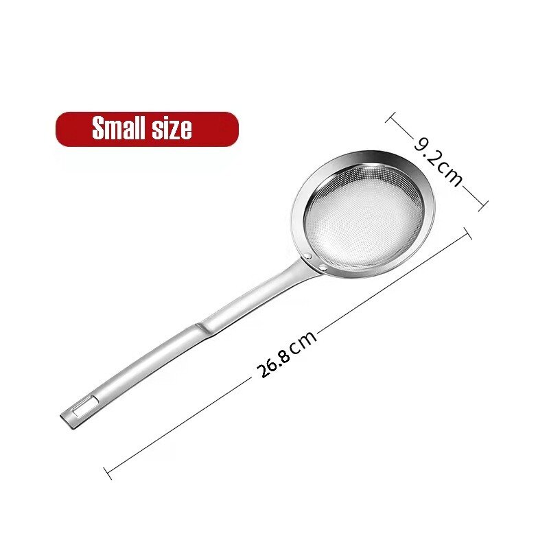 household items Kitchen utensils Bar utensils Colander Spoon cooking Tableware Fine mesh stainless steel filter: Small size