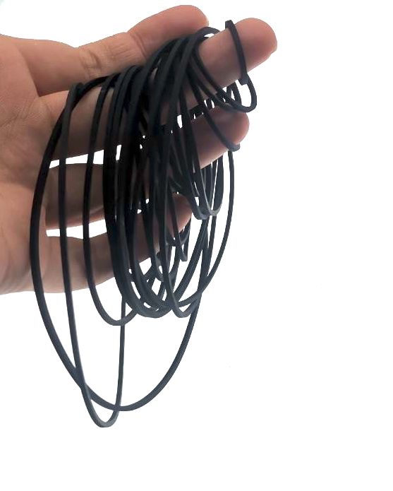 Ceinture mixte carrée et plate pour enregistreur de vidéos, lecteur optique DVD, baladeur, répéteur
