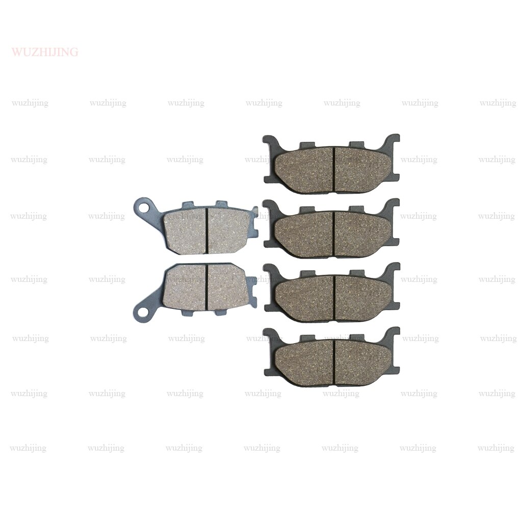 per YAMAHA XJ6 600 XJ6600 ABS SP 2009 - 2015 Pastiglie Freno impostato impostato Anteriore Posteriore 2014 2013 2012 2011 2010: carbonio impostato
