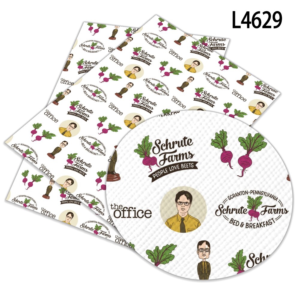 Faux cuir 22x30cm pour l'artisanat, accessoire de décoration en cuir synthétique pour nœud de cheveux: L4629