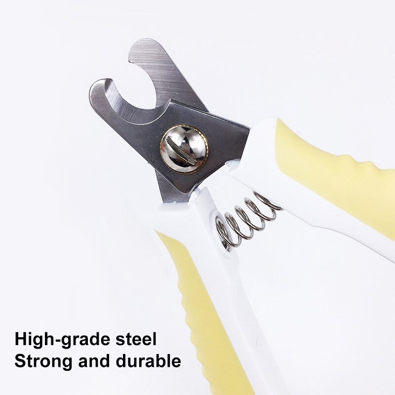 Pet Stainless Steel Nail Clippers Cat Nail Clippers Pet Cleaning Nail Tools