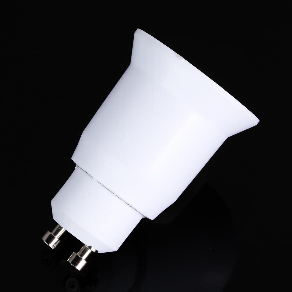 5 stk  gu10 til e27 utgangspunkt skrue lys lampe pæreholder adapter sokkel omformer lampeholder omformer