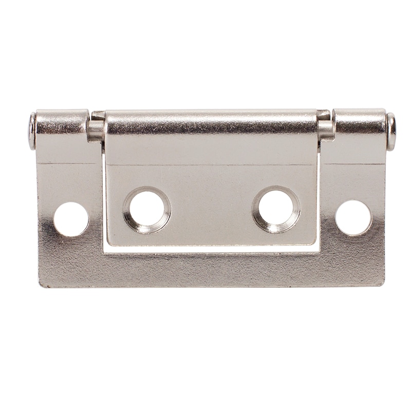 2 Inch Iron Furniture Mortise Hinge for Cabinet Door with Free Screws, 135 Degree Open, Antique Copper, Black, Nickel Color