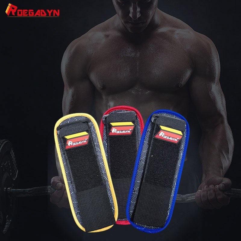 ROEGADYN Fitness Männer Hand Grip Klammer handgelenke Drehbare Gewichtheben Workout Armband Fitness Schutz Schweißband Handgelenk Unterstützung