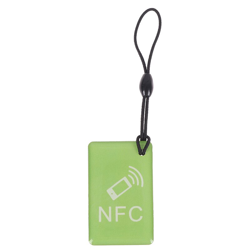 Nfc tags etiket ntag 213 13.56 mhz smart card til alle nfc aktiverede telefoner: Grøn
