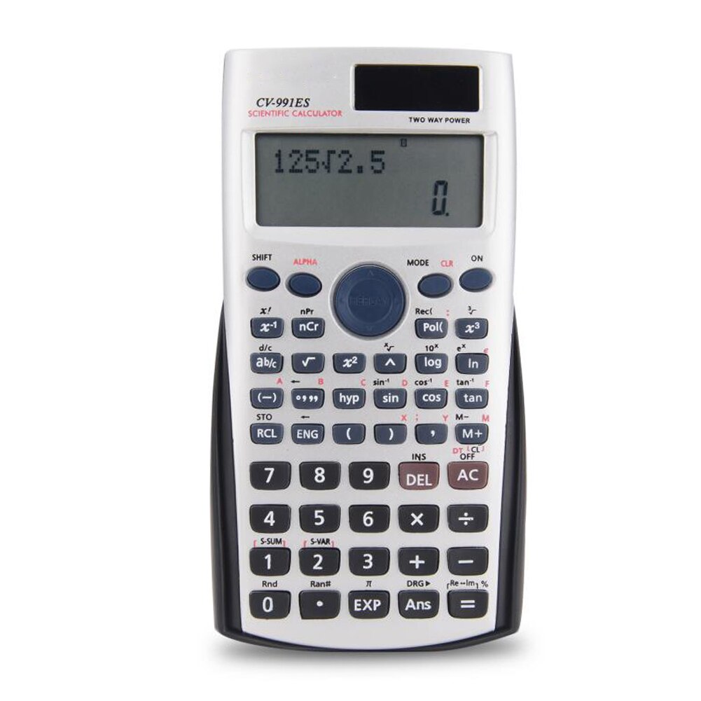 991es Scientific Calculator Dual Power With 417 Functions Dual Power Calculadora Cientifica Student Exam Calculator: Default Title