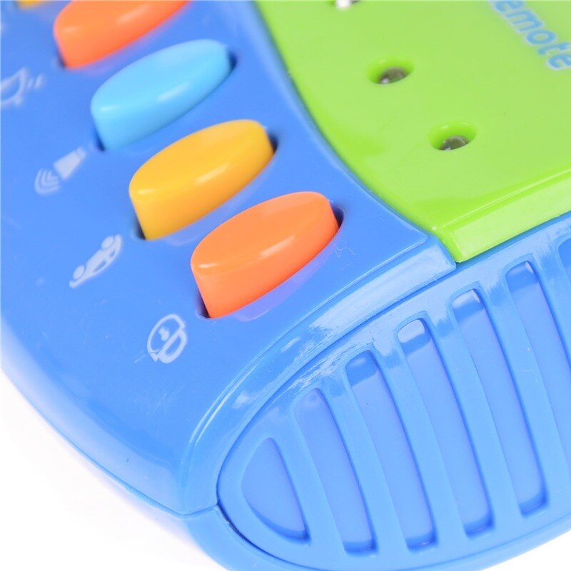 Coche Musical de juguete para bebé, juguete de llaves, control remoto inteligente, voces, juguete para juego de imitación, simulación de coche, llave, cerradura, juguete educativo