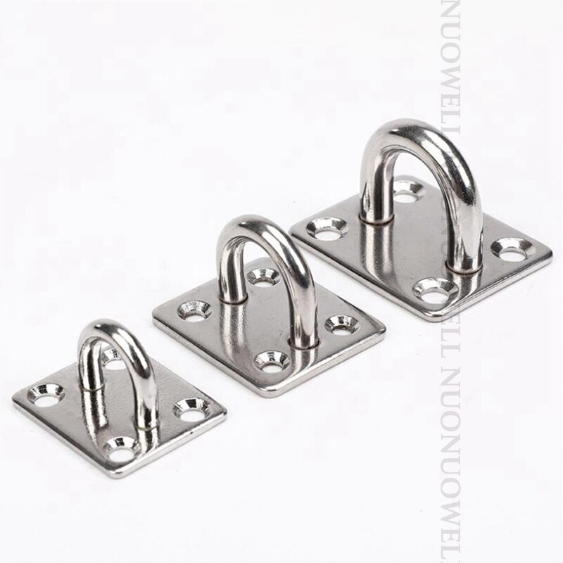 2Pcs M5 M6 M8 304 Rvs Houder Touw Haak Sluiting Connectors Deur Bout Haak Zonnescherm Netto Dekzeil Installatie onderdelen