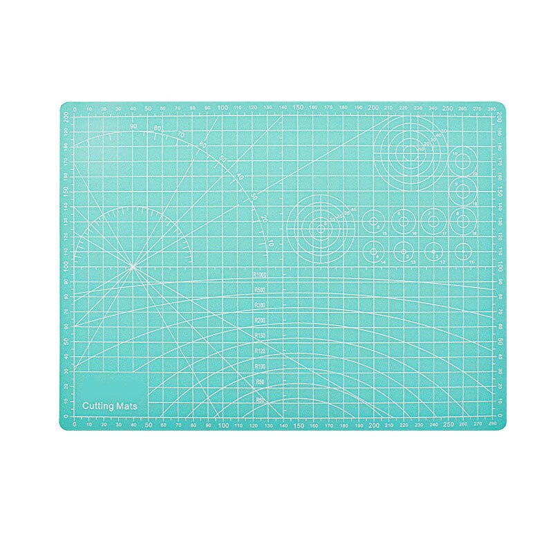 Cutting Mat for DIY Sewing Craft A4 Sturdy Rotary Cutting Mat Non Slip Surface Scrapbook Fabric UY8: Lake blue