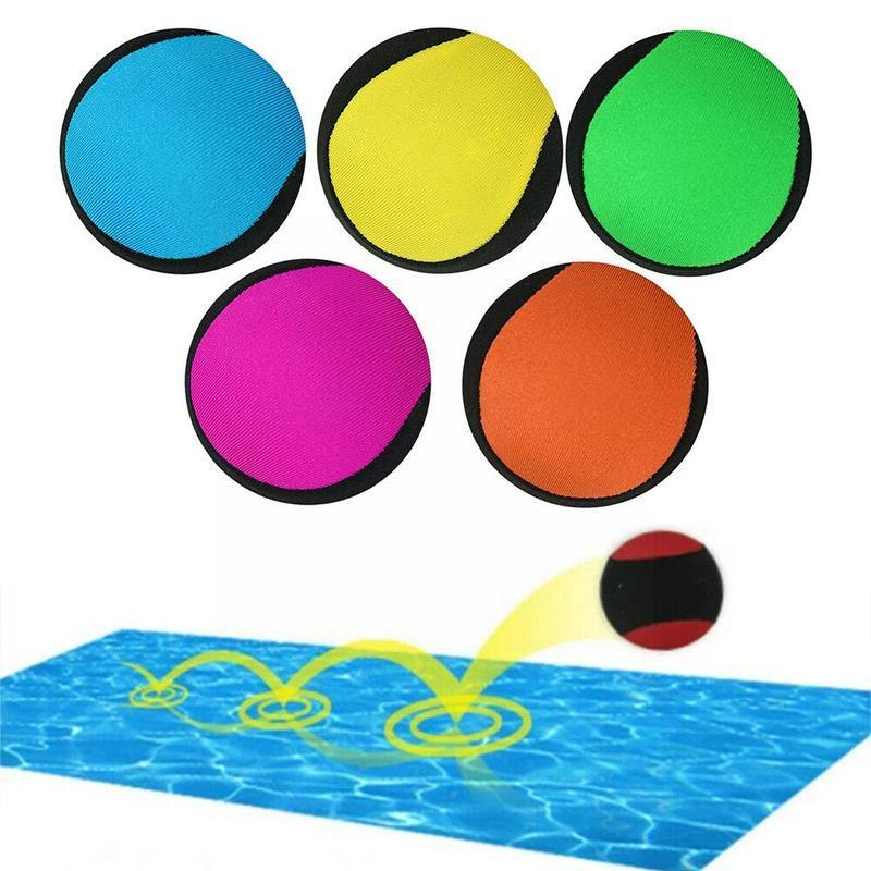 2.16 Inch Water Bouncy Bal Tpr Zwembad Strand Bal Speelgoed Stress Relief Sport Spel Voor Kinderen Volwassen 5 Kleur a0u3