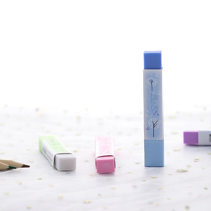 5 pcs Kawaii Gummen Voor School Accessoires Leuke Jelly Rubber Voor School Student Kleurrijke Potlood Gum Voor Kind