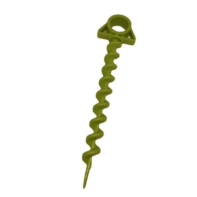 Outdoor Tent Nagels Outdoor Schroef Klauw Nagels Kampeerschroeven Plastic Bevestiging Auto Zijtent Kampeeraccessoires: green