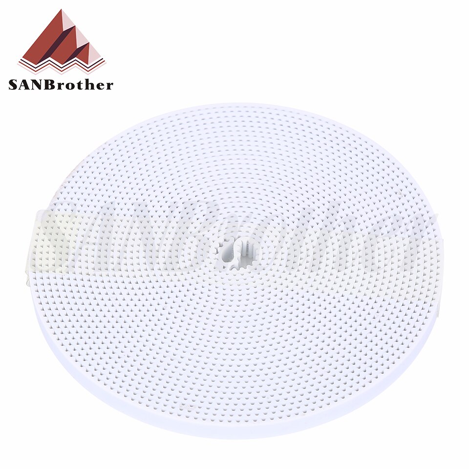Cinghia dentata aperta GT2-6mm da 2/5 metri Larghezza 6mm 9mm 10mm Cintura GT2 PU con cinghia centrale in acciaio Cinghia dentata 2GT per parte stampante 3D Reprap