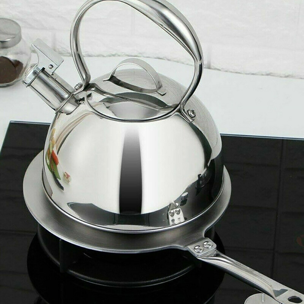 Difusor de calor por inducción de 19,5/21,5 cm, convertidor de almohadilla de aislamiento de café, placa adaptadora de disco, cacerola para hogar, herramienta de cocina