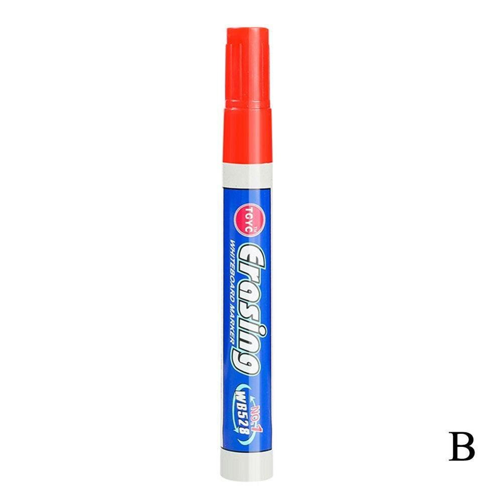 1X Kleurrijke Uitwisbare Whiteboard Marker Pen Omgeving Kantoor Voor Business Marker Kids Thuis Vriendelijke Tekening S Y7C8: B