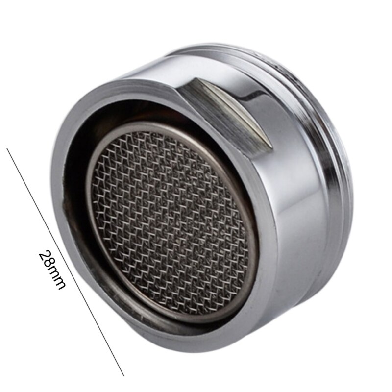 24/28mm hanngjenger vannboble dreiehode sparende kran kran lufteventil kobling diffuser dyse filter nettingadapter tilbehør: 28mm