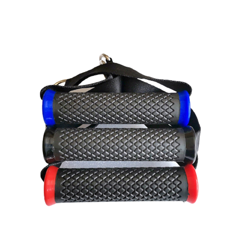 1PC Multifunctionele Gym Weerstandsbanden Handvatten Antislipgreep Sterke Nylon Singels Fitness Grip Puller Handvat Gantry Accessoires